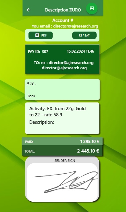 Automated Sales and Payments