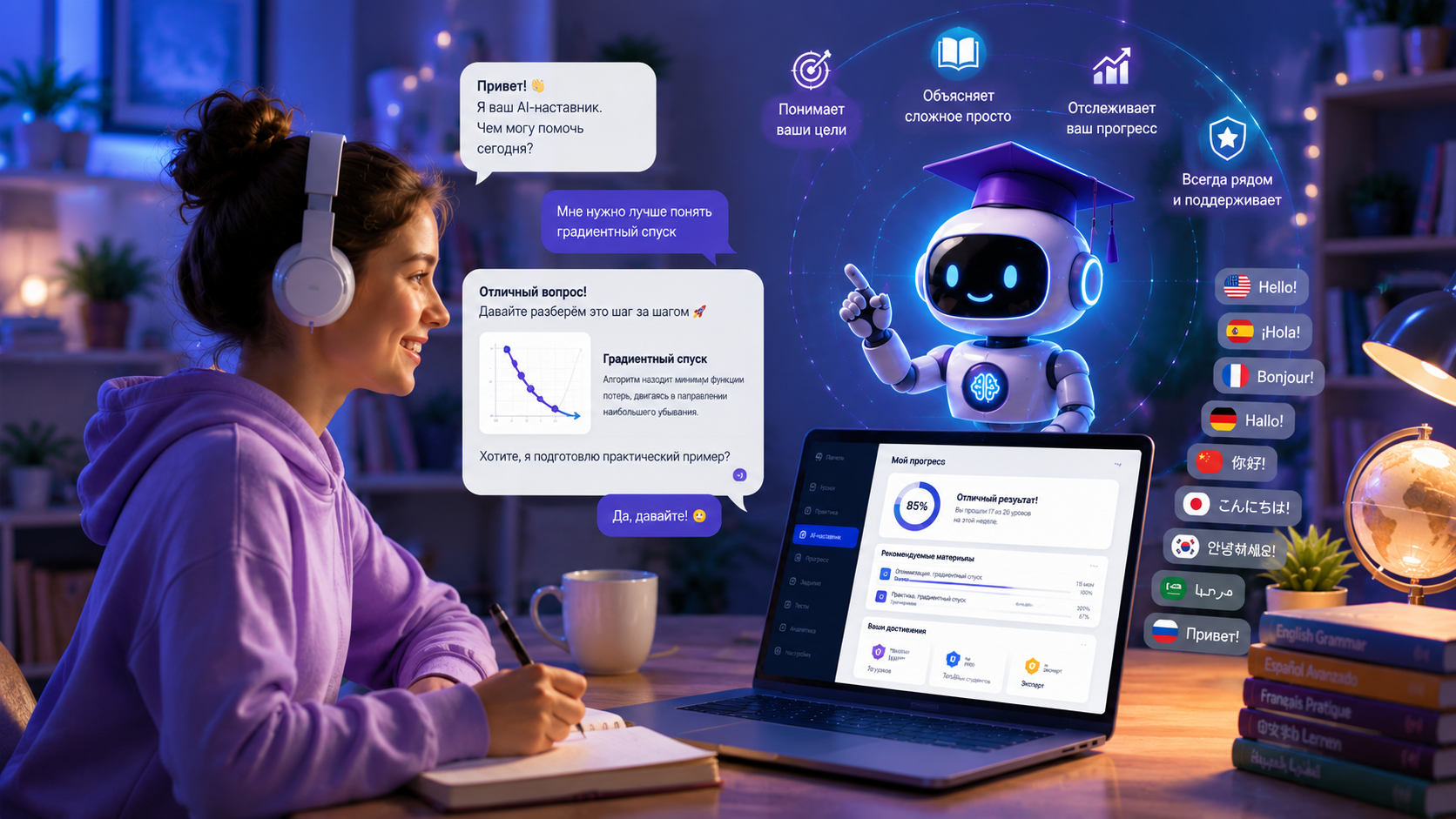 Personal AI tutor placeholder