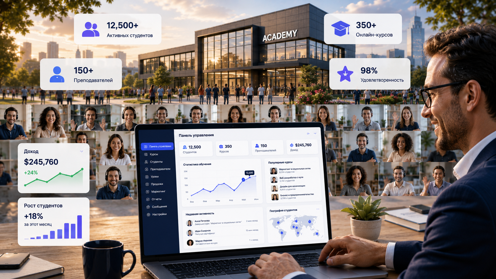Online academy placeholder